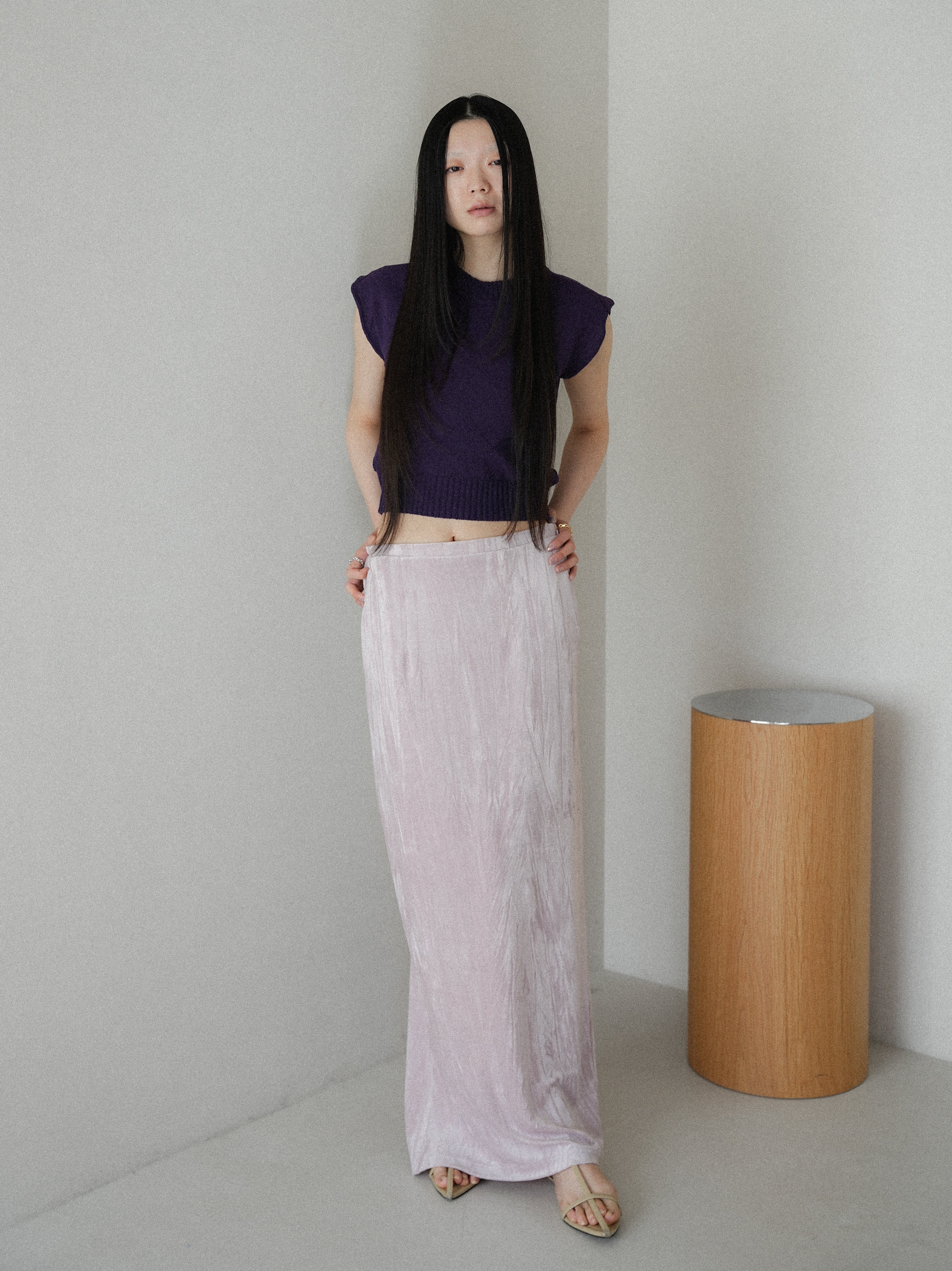 woven summer knit tops | Katrin TOKYO