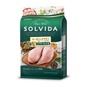 ソルビダ　グレインフリー　チキン　室内飼育成犬用　900g