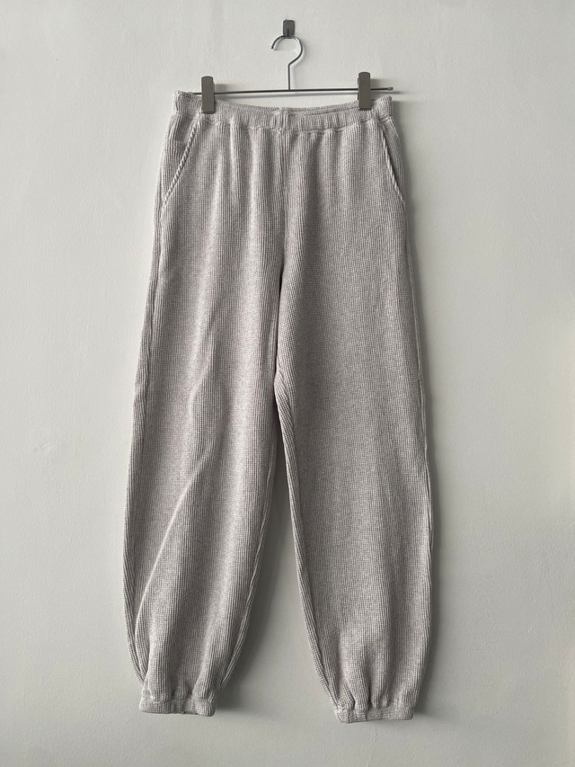 e.sen / TINO / COTTON WAFFLE - ASH GREY