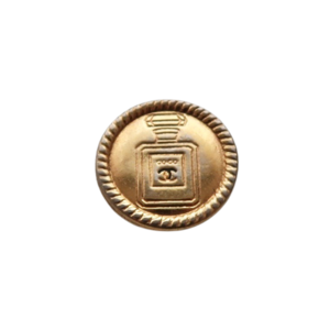 【VINTAGE CHANEL BUTTON】ゴールドパヒューム ココマークボタン 14mm