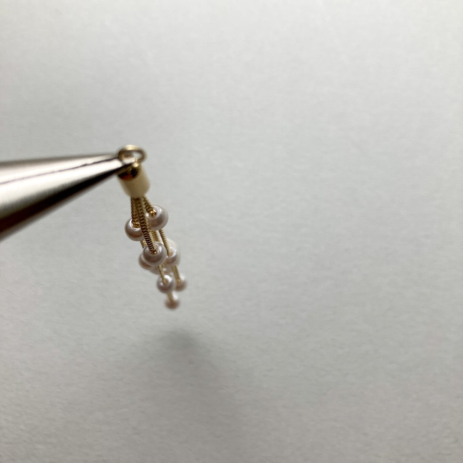 ゴールドチェーン パール タッセル ネックレス ゴールドチェーン パール タッセル ネックレス