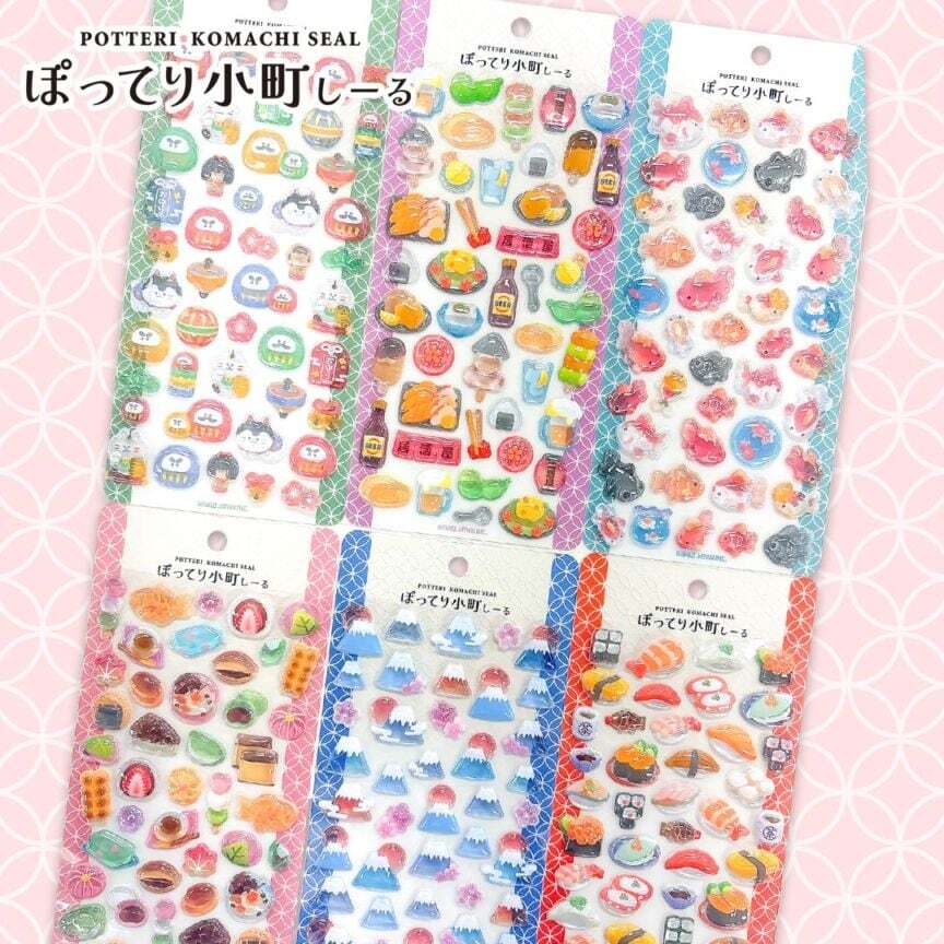 カミオジャパン ぽってり小町シール | てんくーどう