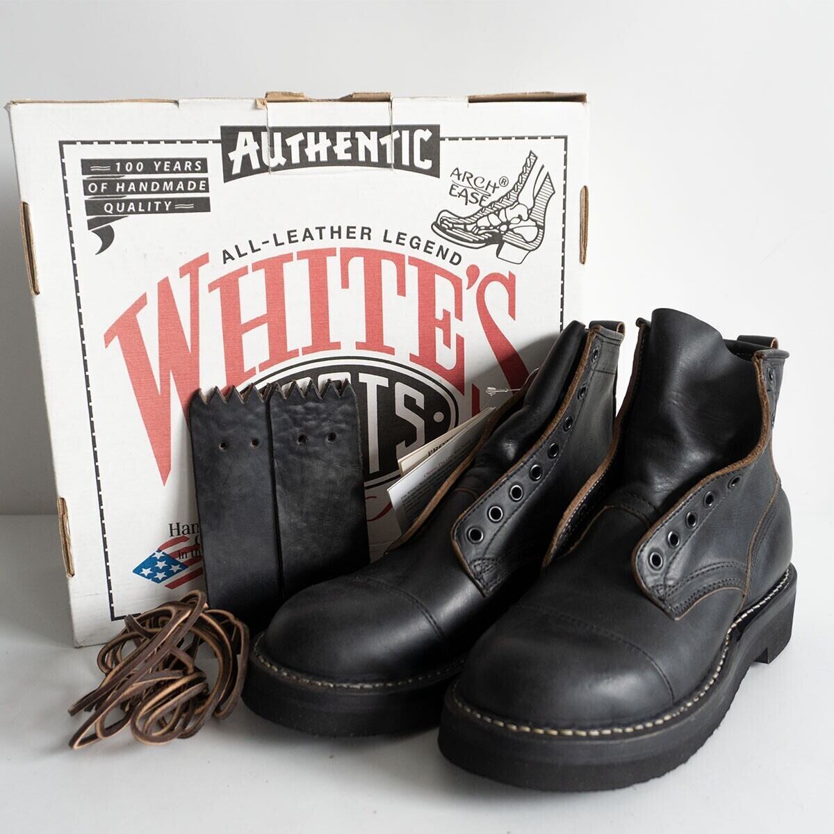 【未使用品】WHITE'S BOOTS【NORTH WEST CROME EXCEL】 7 1/2E ブラック ノースウエスト ブーツ ブラッククロムエクセル 26030745 未使用品】WHITE'S BOOTS【NORTH WEST CROME EXCEL】 7 1/2E ブラック