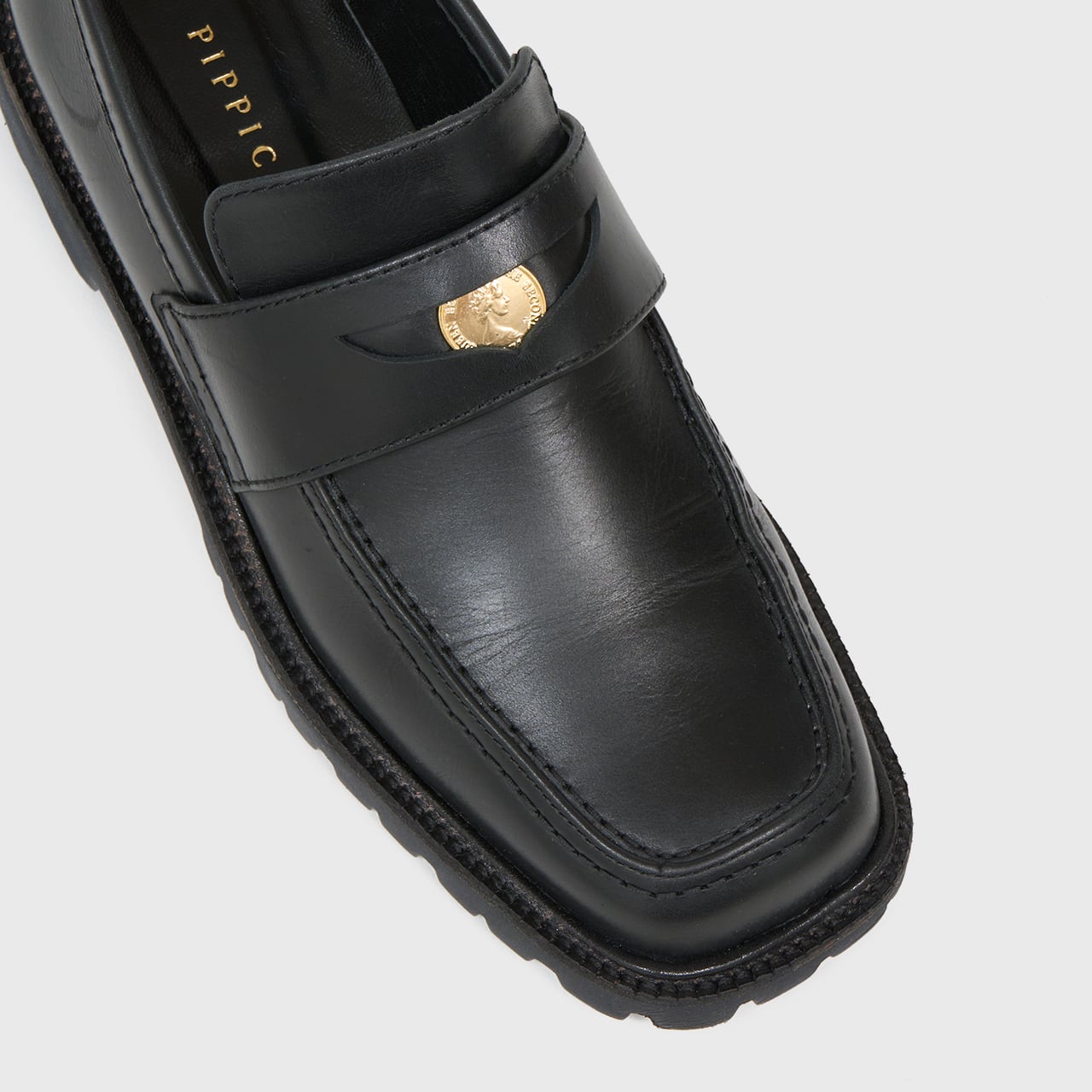 PP24 SISI COIN LOAFERS 19 blak | PIPPICHIC