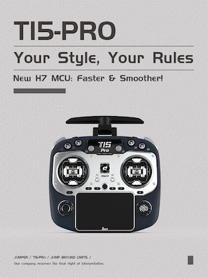 【技適付】Jumper T15 Pro FPG ELRS2.4G mode2 classic black