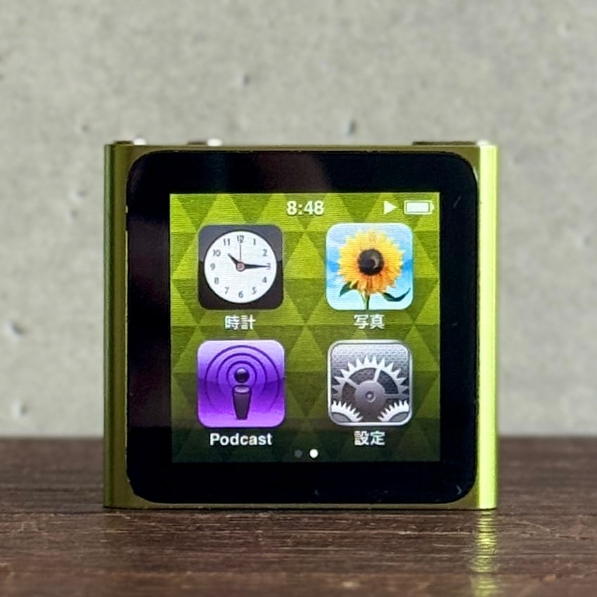 Apple iPod nano 第6世代 8GB グリーン | 液晶＋バッテリー 新品交換済