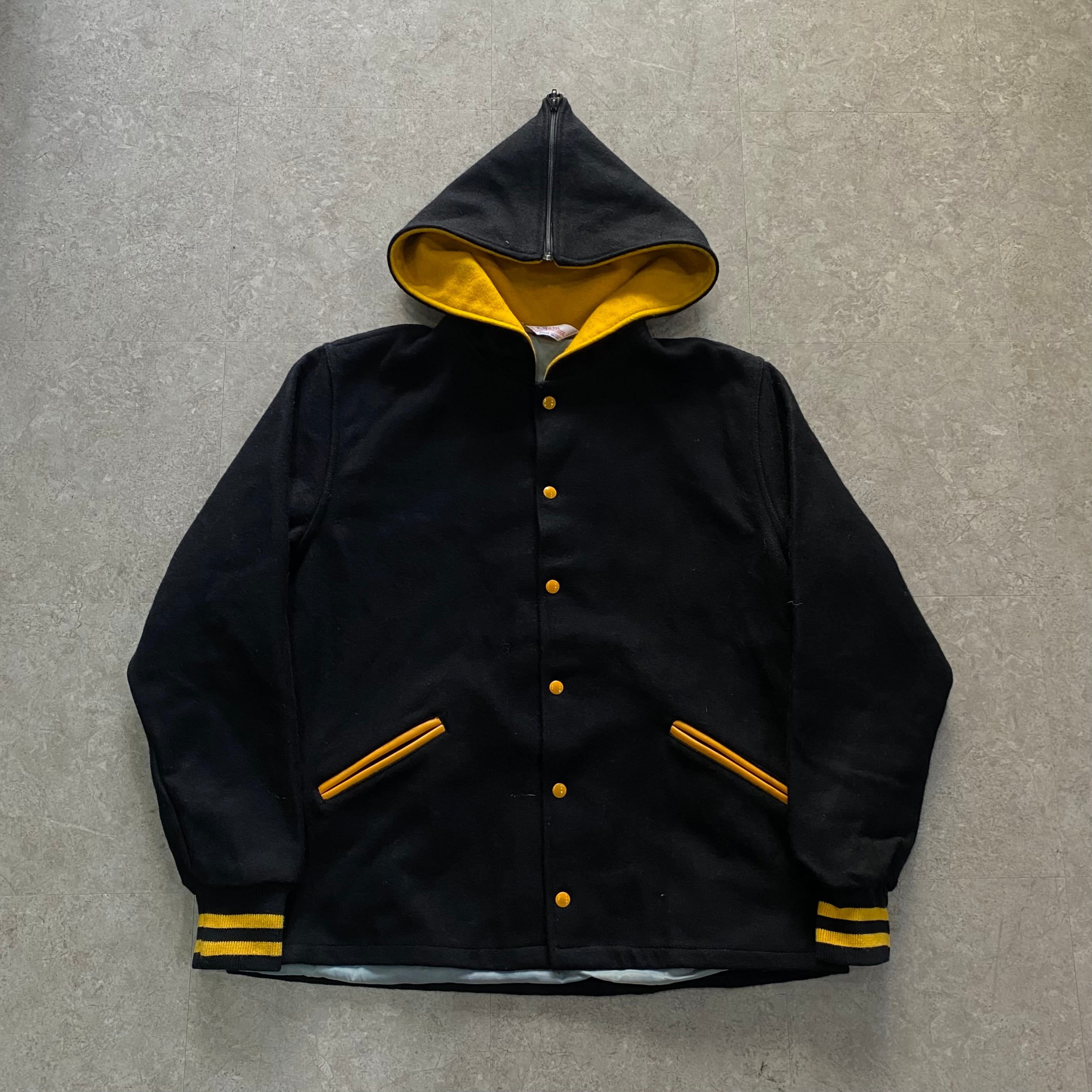 Deadstock!! 〜90s Gem sailor collar hoodie award jacket【仙台店】