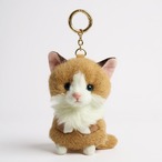 【ぬいぐるみチャーム】ラグドール／キーリング 猫 マスコット 動物 お土産 ギフト