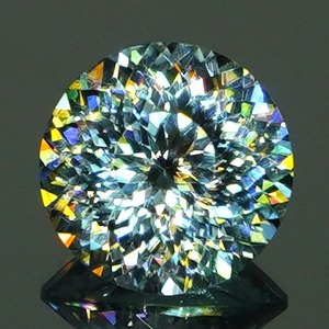 【SIGNATURE】Bright Brilliant Cut®︎ “160 Facets” 1.21ct Natural Blue Zircon