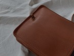 AMERICA 1990’s OLD COACH “LIGHT BEIGE Leather” shoulder bag