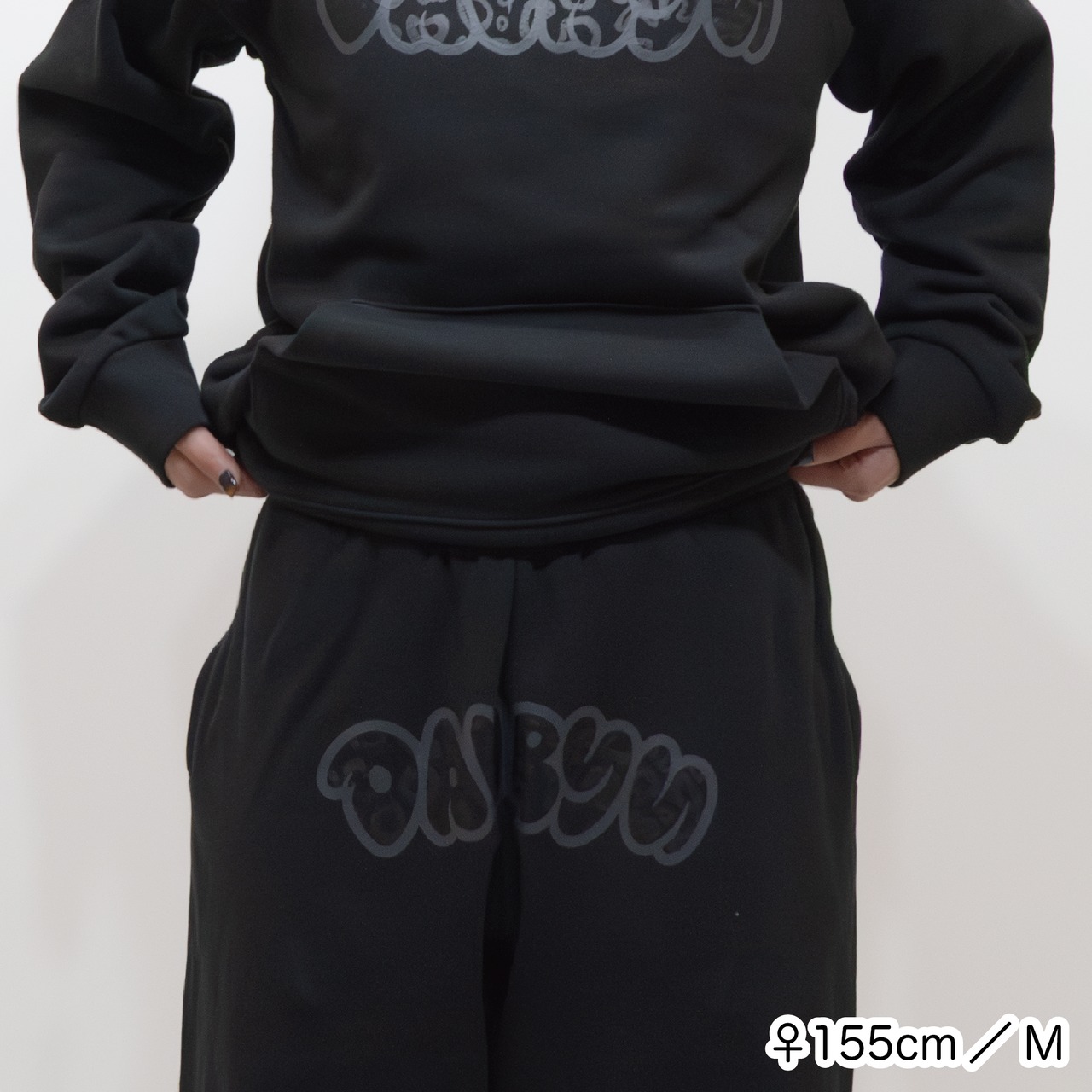 DAVRYU leopard BBB JOGGER [ブラック]