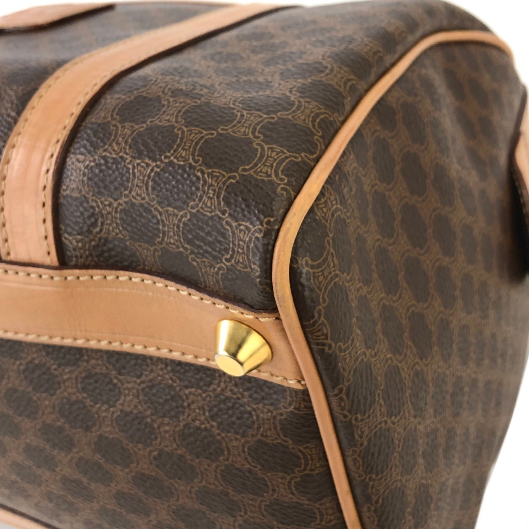 CELINE セリーヌ マカダム ブラゾン型押し フロントポケット ミニ