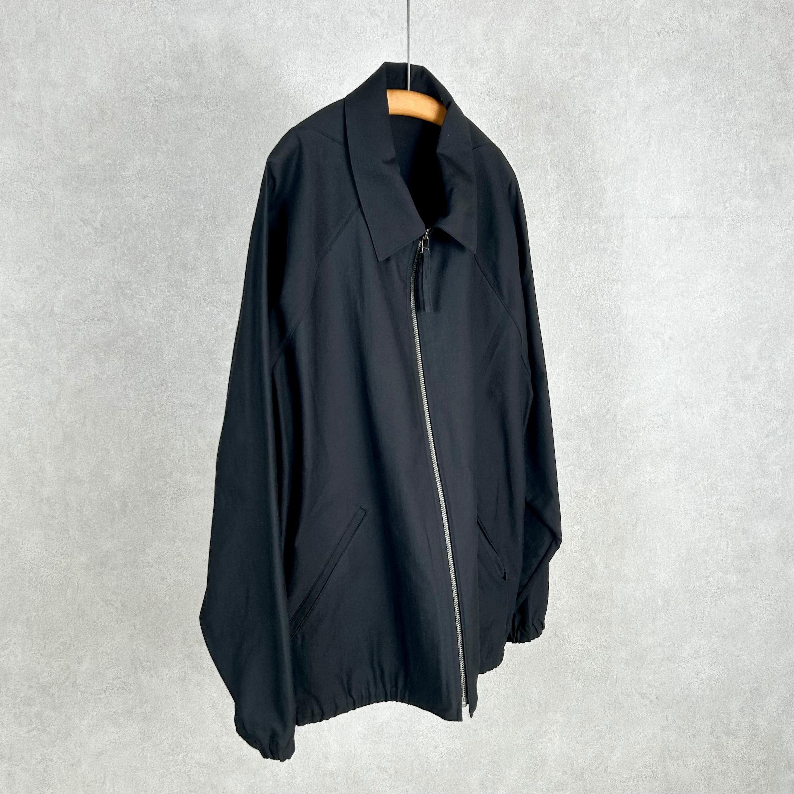 26SS》【STILL BY HAND】ZIP UP MOLESKIN BLOUSON ジップアップ