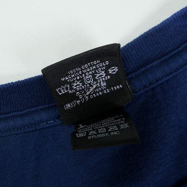 Size【L】 STUSSY ステューシー WORLD TOUR SUN FADE TEE FADED NAVY T