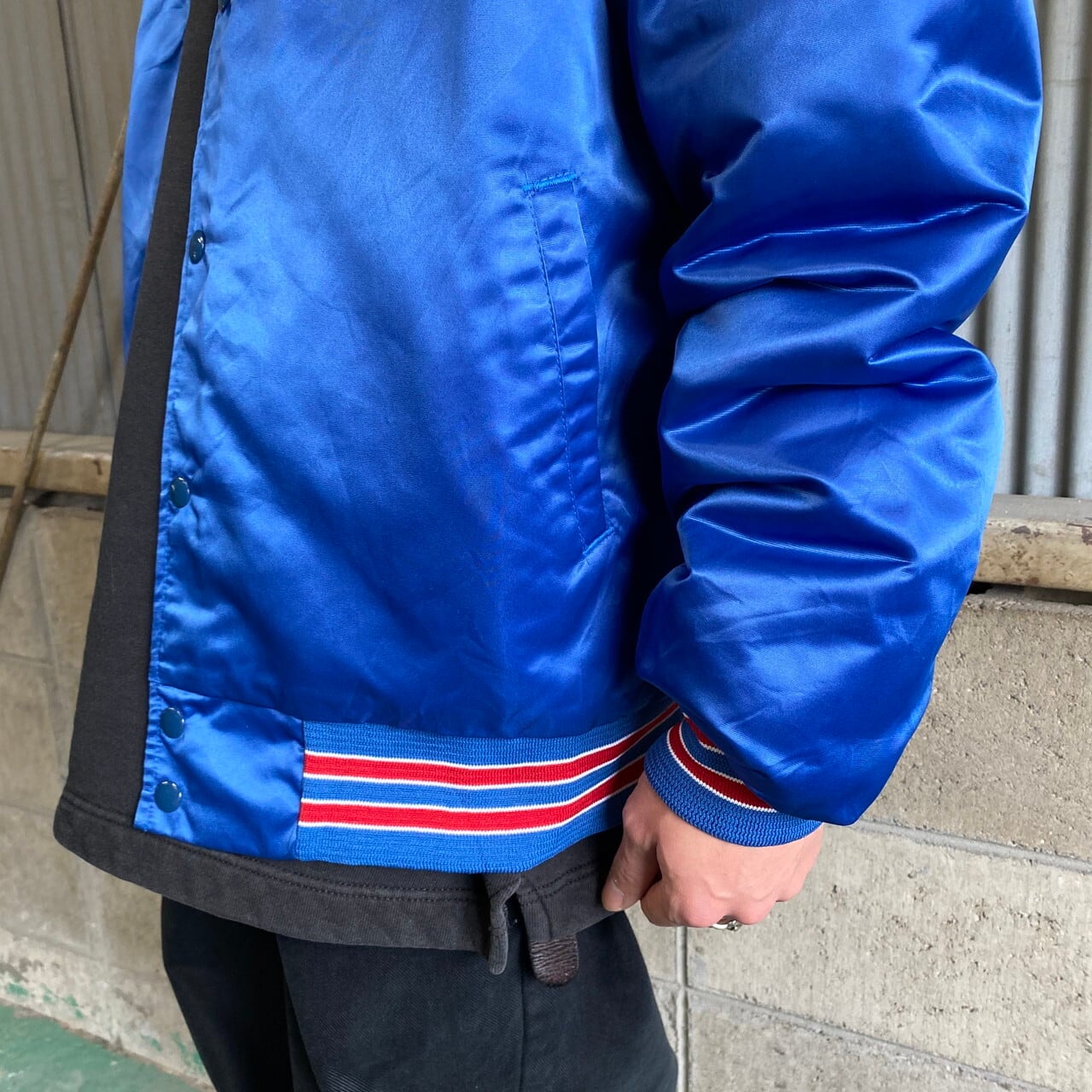 90年代 Chalk Line NFL ナイロンスタジャン メンズXL 古着 USA製