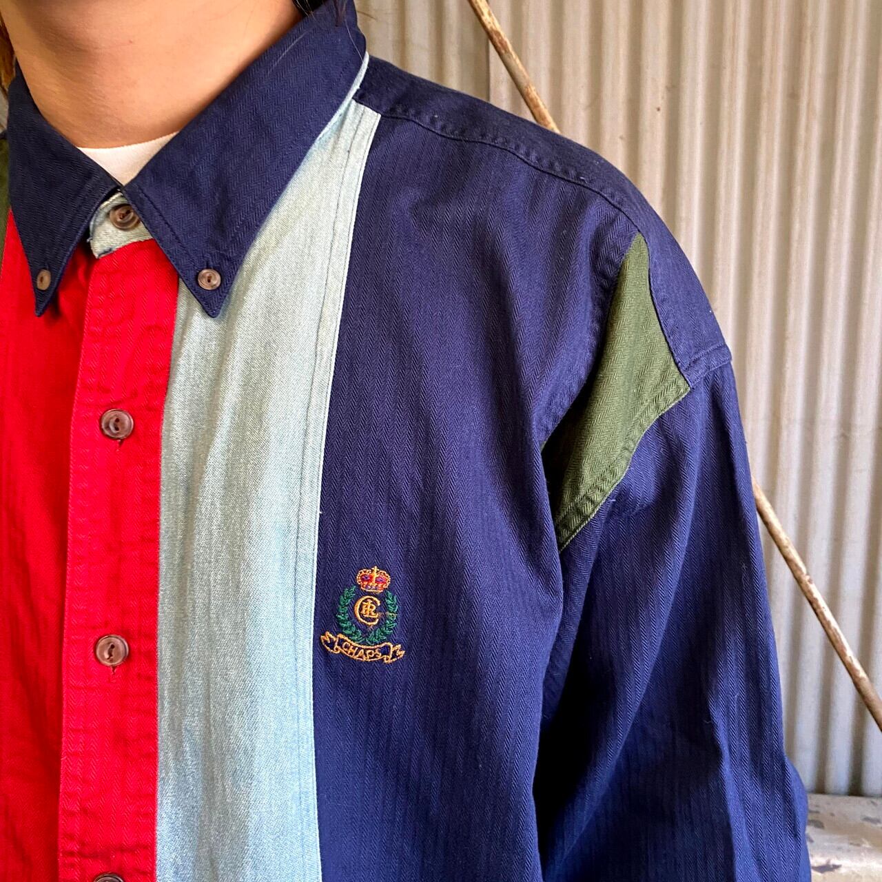 90年代 CHAPS Ralph Lauren チャップス ラルフローレン クレイジー