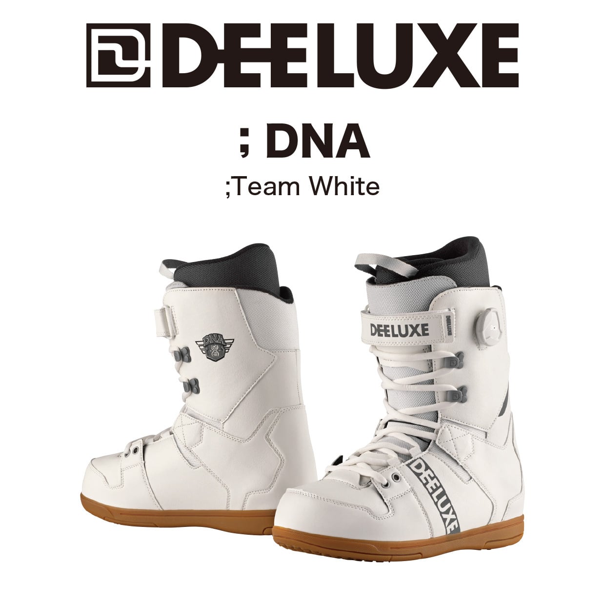 23-24年モデル DEELUXE .『 DNA 』. Team White . ディーラックス