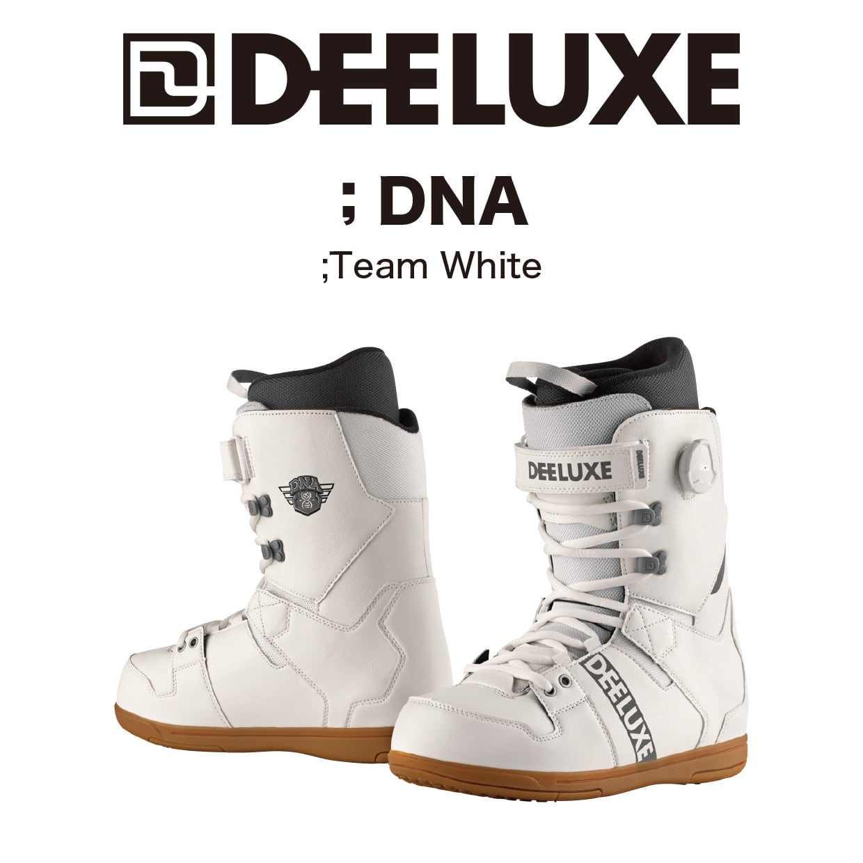 23-24年モデル DEELUXE .『 DNA 』. Team White . ディーラックス 