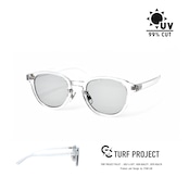 #AIRGRAM / GOLF&CITY サングラス /(形:ユニボストン 色:クリア レンズ:ライトグレー) / TPGC-5047-3
