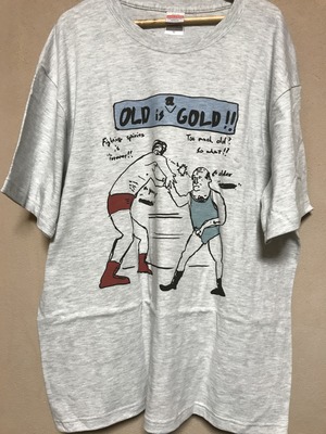 ※展示品セール「OLD is a GOLD」Tシャツ