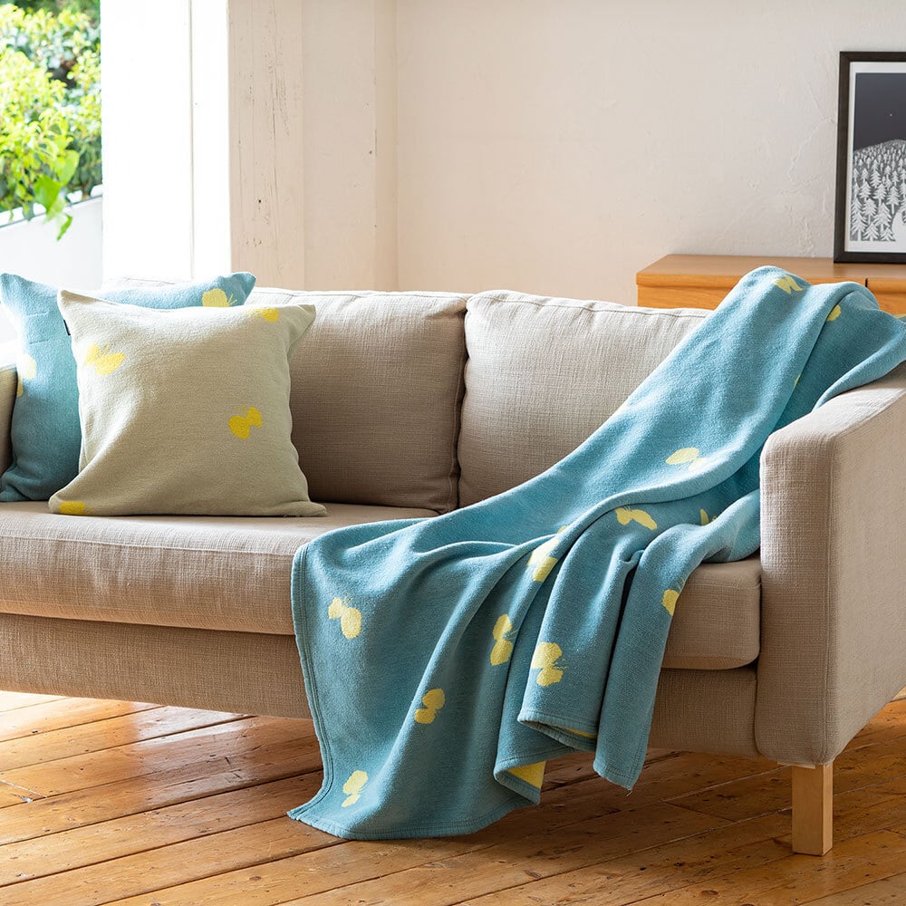 シュニールコットン ハーフブランケット CHOUCHO by mina