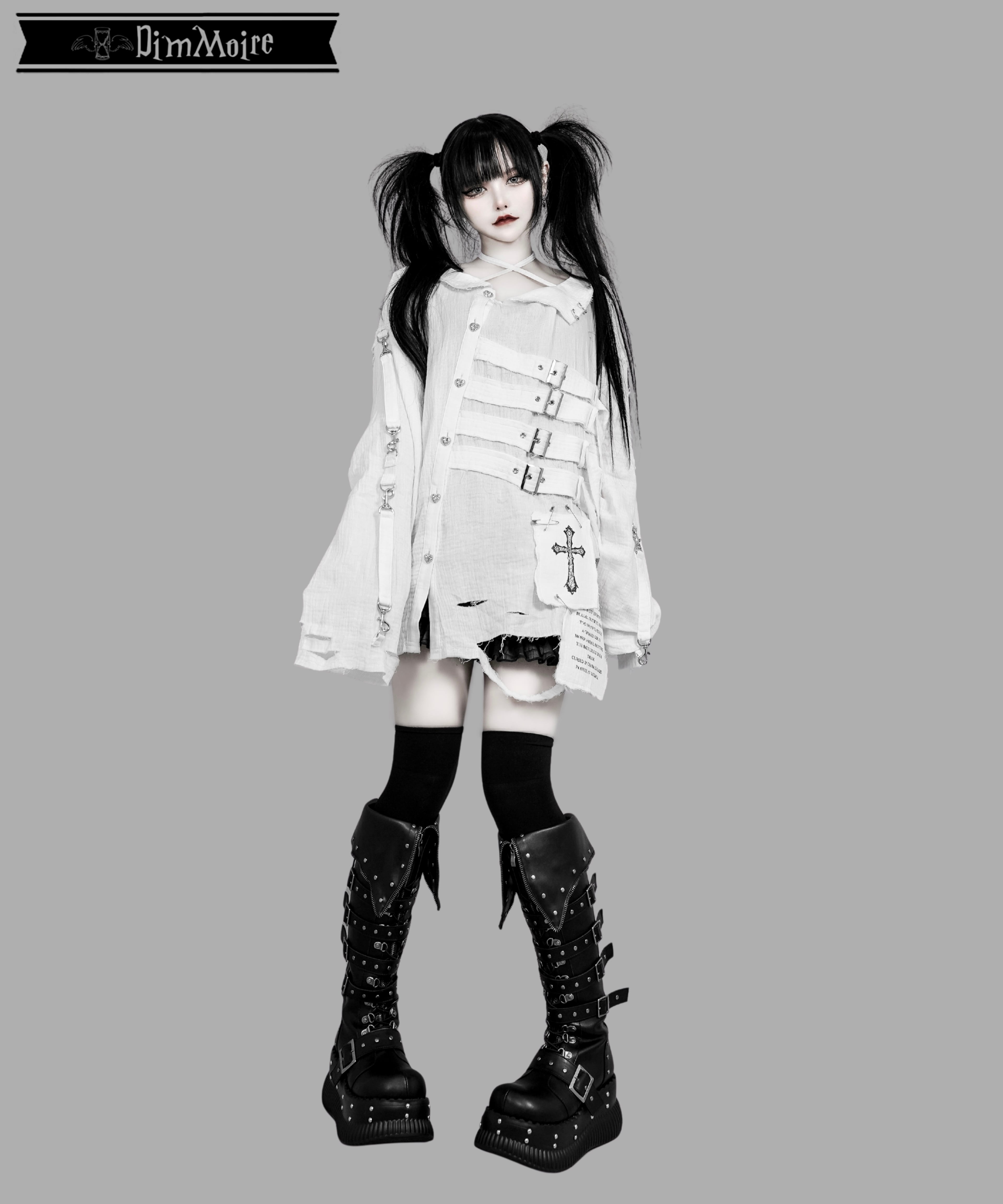 拘束ガーゼトップス【White】 | DimMoire