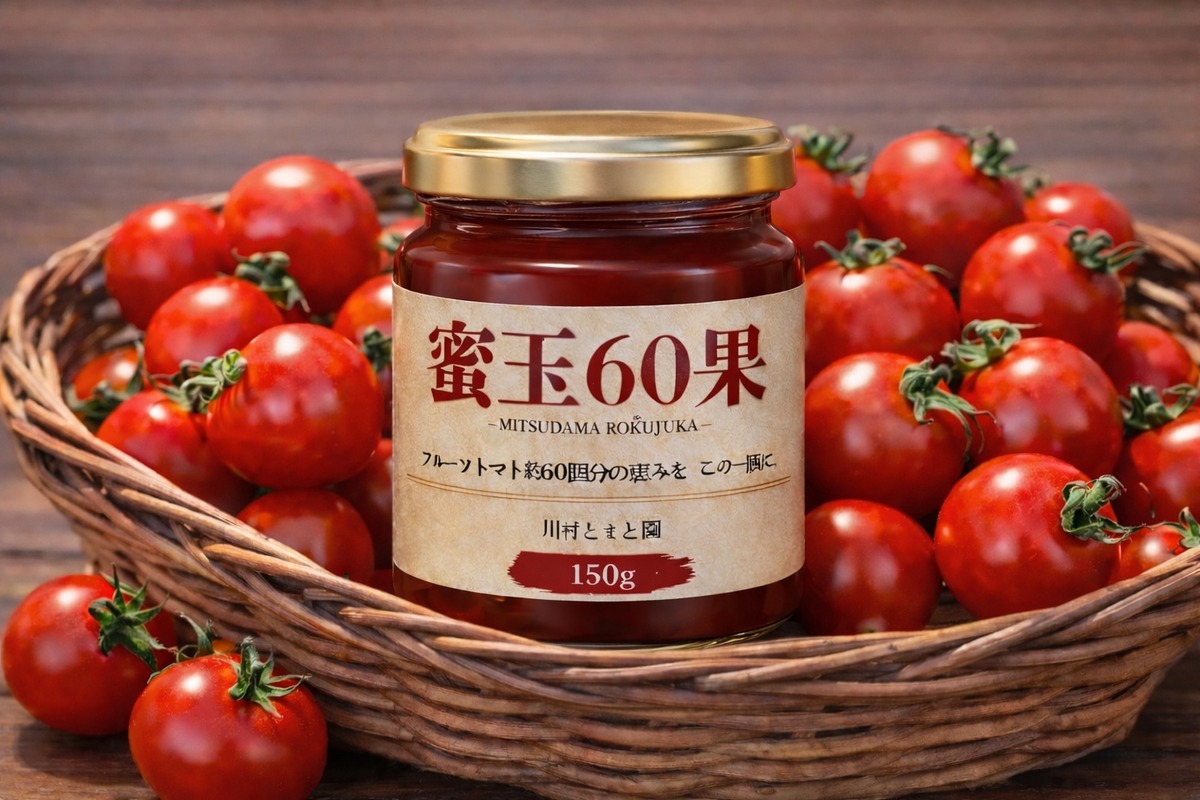 蜜玉60果（トマトケチャップ） | 川村とまと園