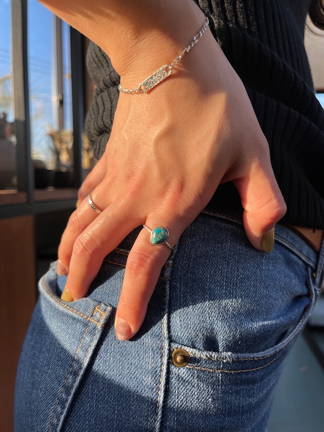 Turquoise ring(drop)