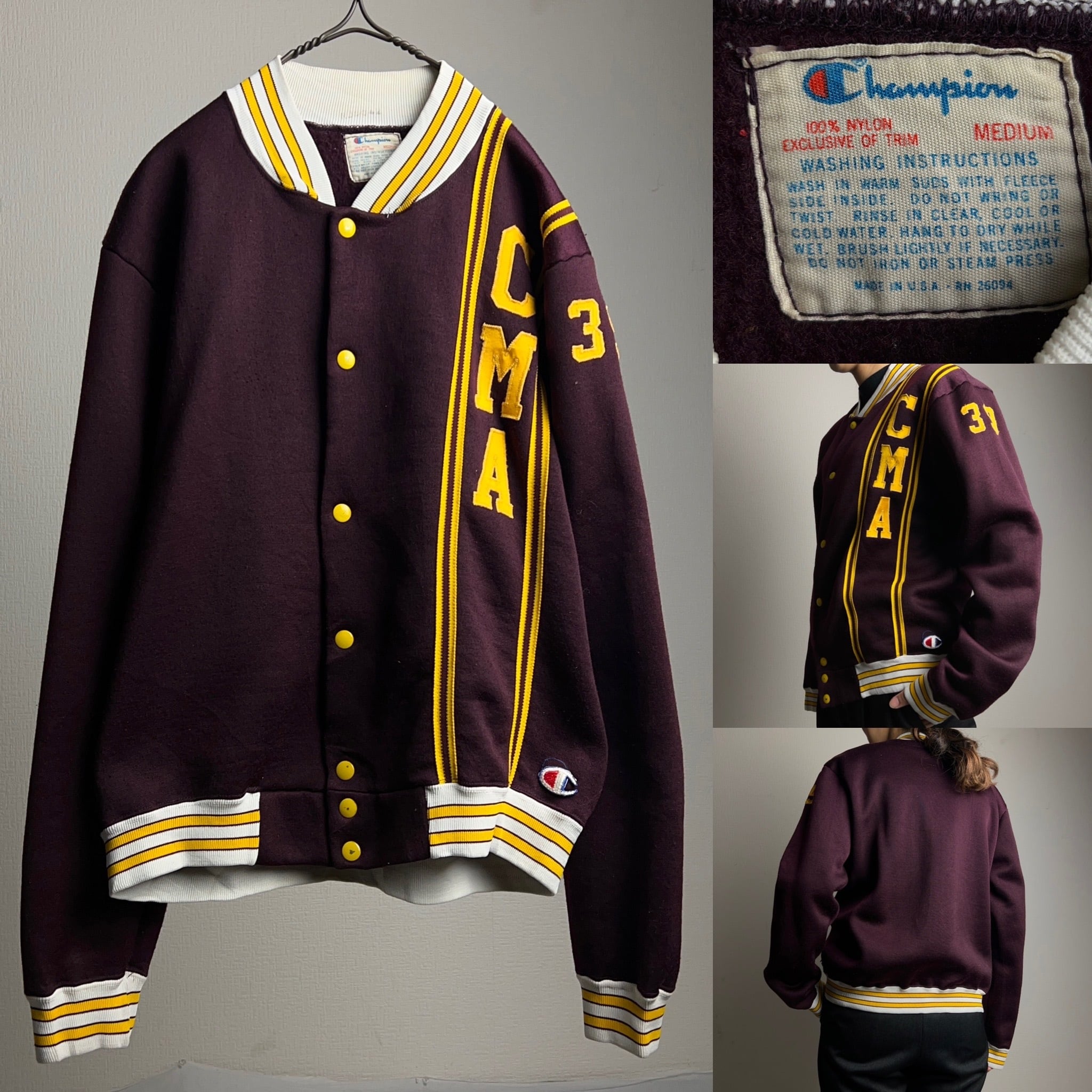 70's~80's “Champion” Sports Jacket USA製 70年代 80年代