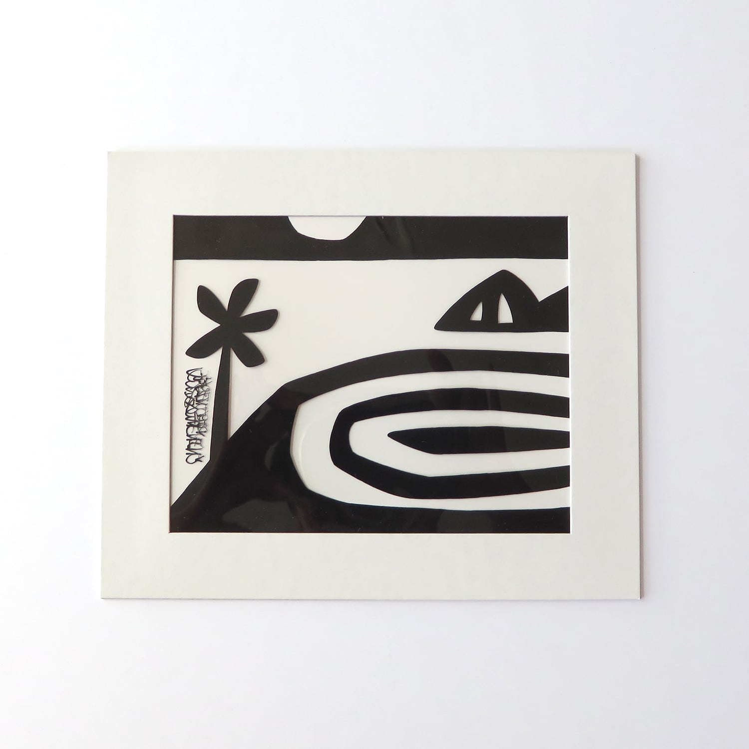 ミーイシイ サーフアートMIE ISHII リトグラフ シリアル サイン入り