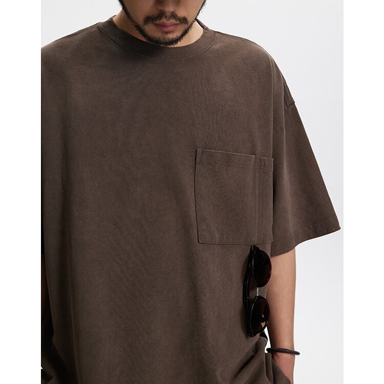 ★RETRO LOOSE WASHED T-SHIRT　　　A0471