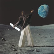 i’m here - Linen Wide Pants ：Black｜3種リネン切替／ワイド／“だまし絵”前立て