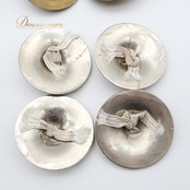 ベリーダンス ジル 全4組 まとめ売り 金 銀 フィンガーシンバル ミニシンバル 小物 小道具 ペア 両手 楽器 ダンス小物 イベント 練習 レッスン ステージ 民族舞踏 ゴールド系 シルバー系