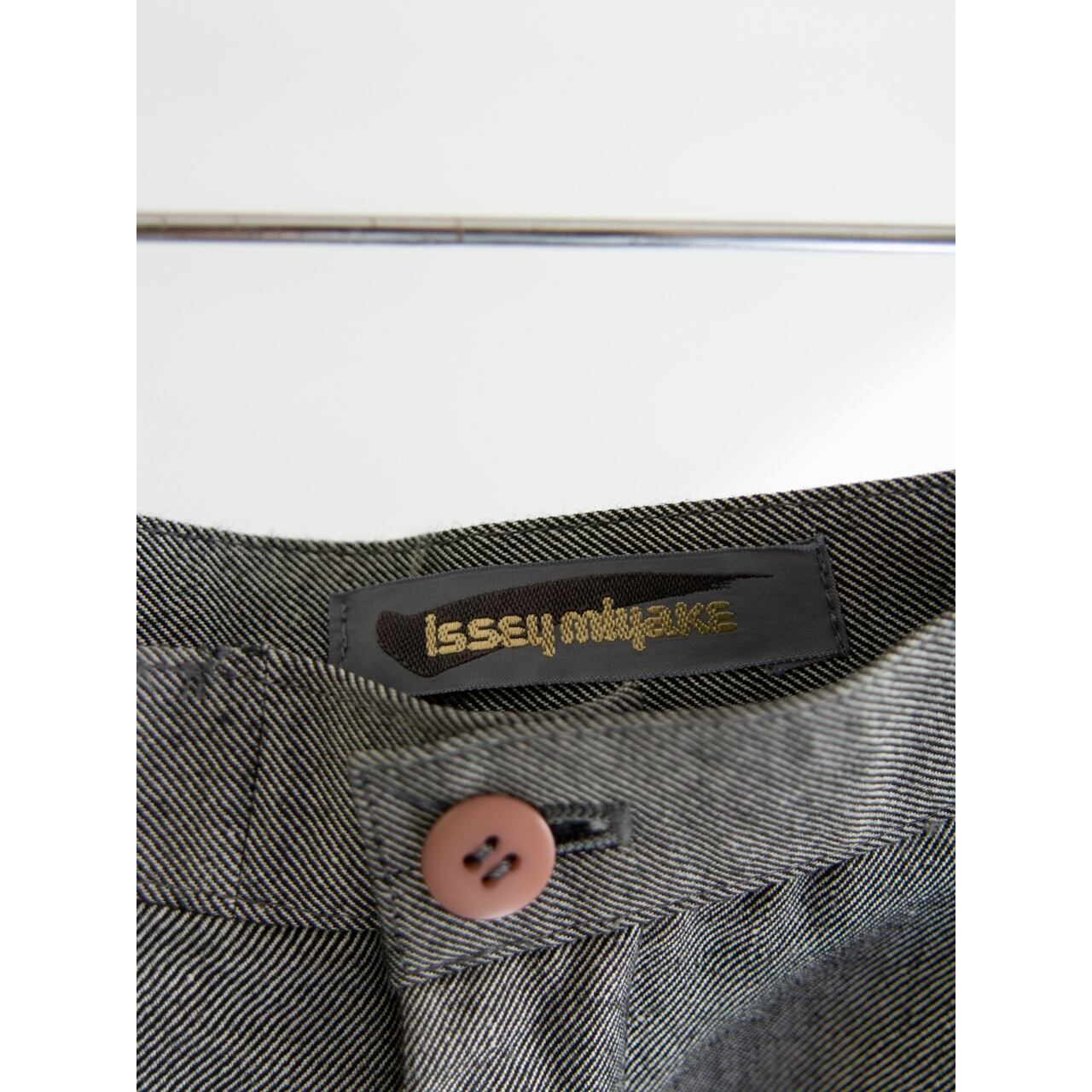 issey miyake】80's Wool Tuck Pants（イッセイミヤケ ウールタック 