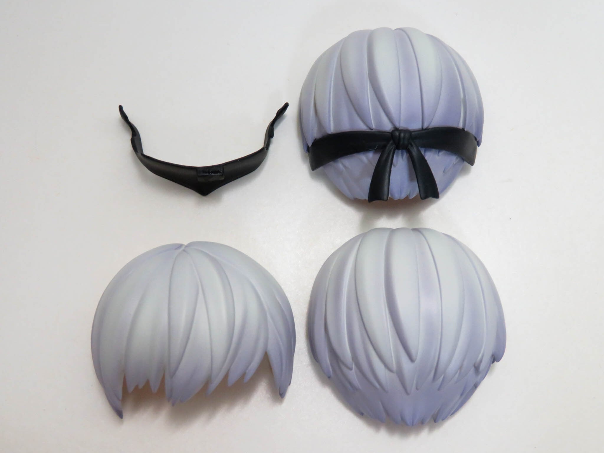 再入荷(A−ランク)【1576】 9S(ヨルハ九号S型) 髪パーツ ショート ねんどろいど