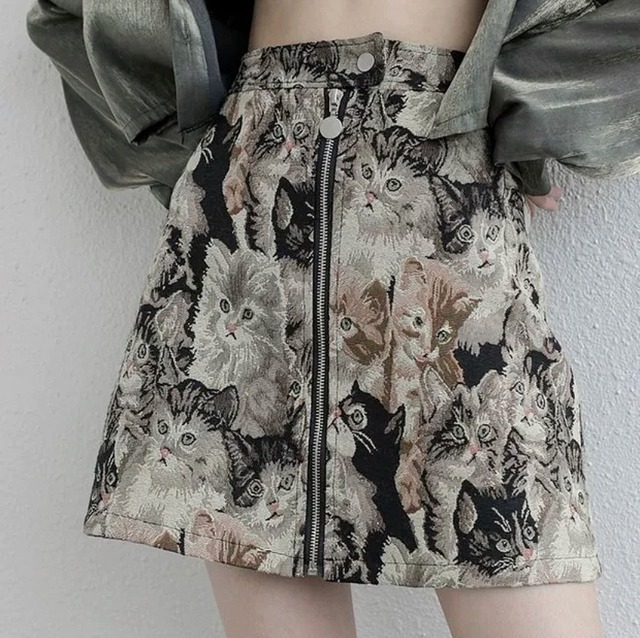 cat skirt
