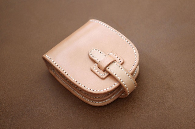【受注製作】本革サドルレザーのショート財布【フラップ】