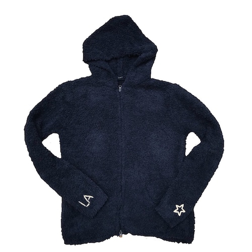 LA FLUFFY HOODIE 【Navy】