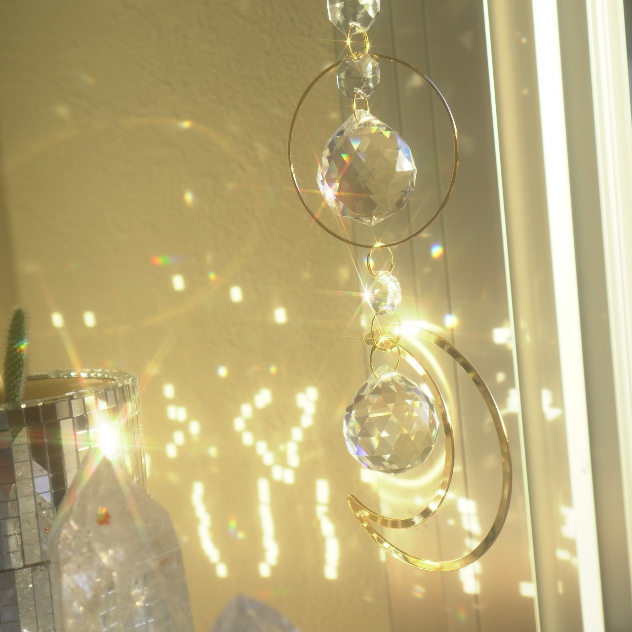 Aura - Lemurian seed crystal / ジェムピラー / Gem Pillar Interior Jewelry