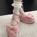 ゆめかわ♡全４カラー　ベルベットパンプス　※ヒール高さ５cm　kutu52