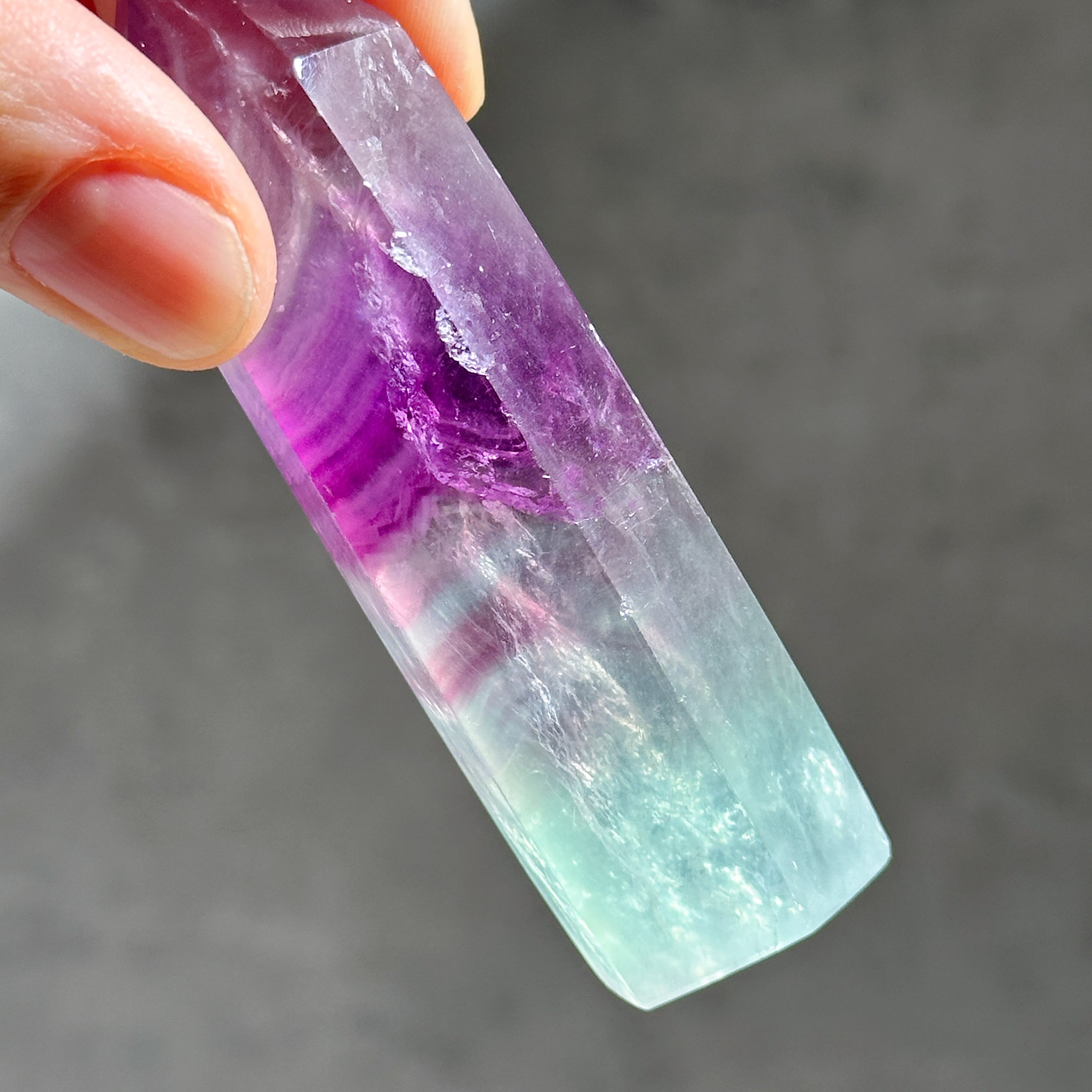 レインボーフローライト タワー11◇ Rainbow Fluorite ◇天然石・鉱物