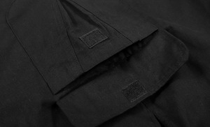 【韓国ファッション】レトロマルチポケットオーバーオールショーツストリートパンツ