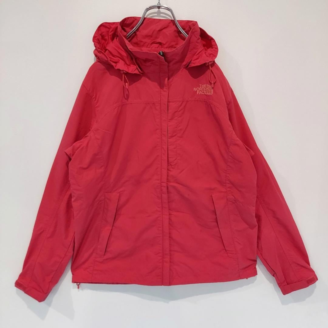 ノースフェイス ナイロンジャケット マウンテンパーカー 赤 レッド 2XL 