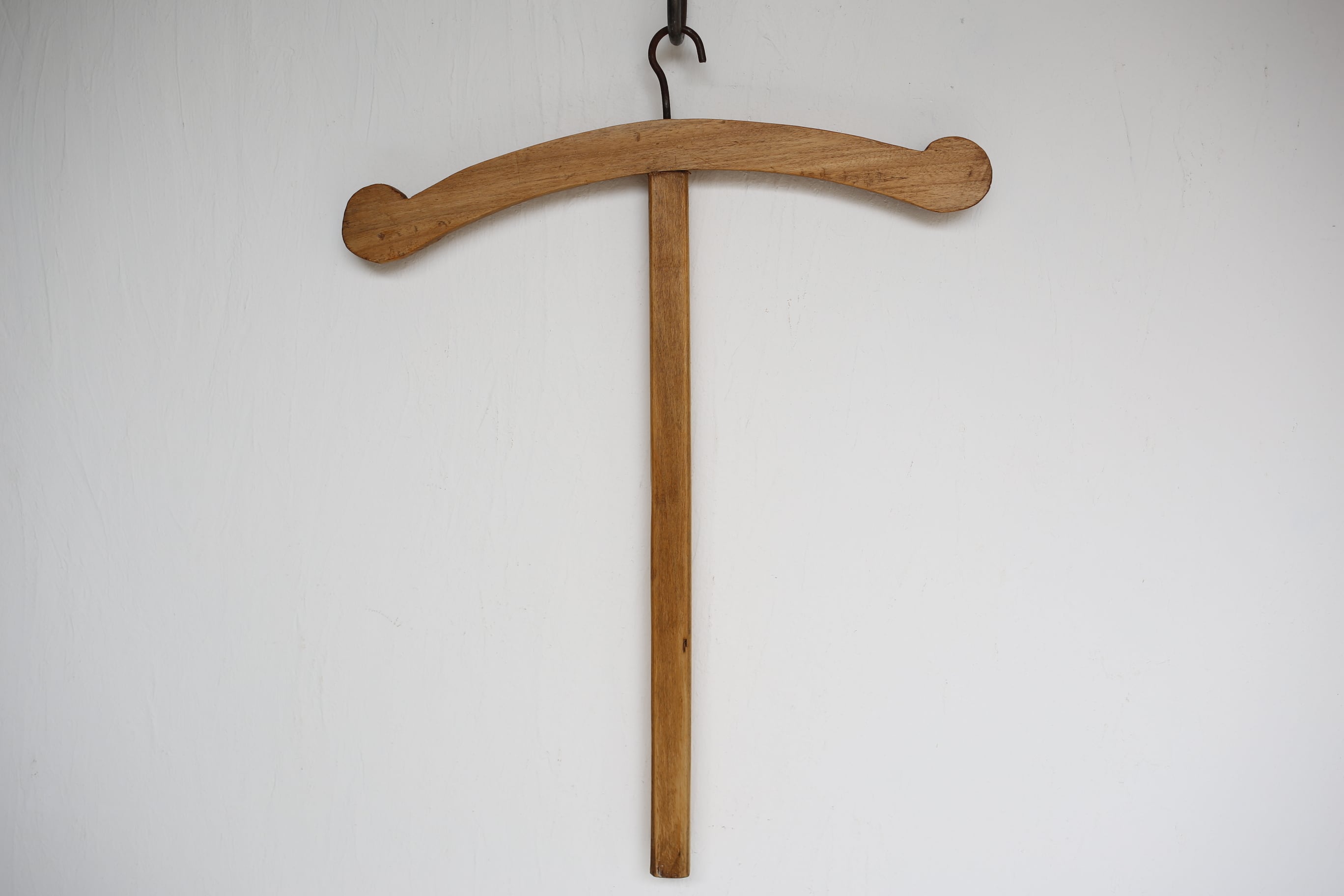 フランス アンティーク ヴィンテージ 木製 十字ハンガー