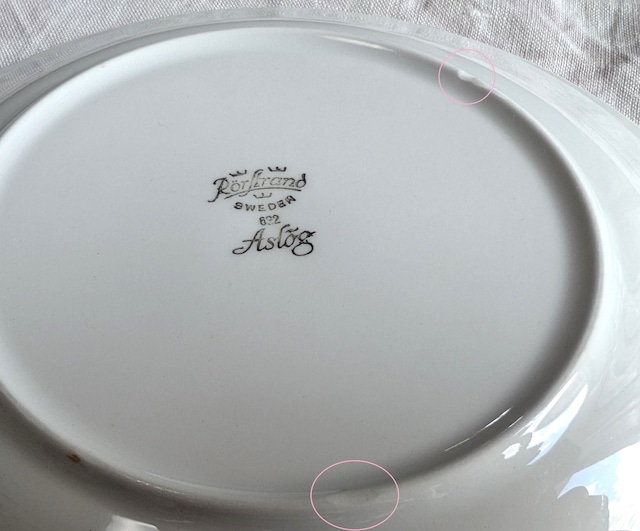 ロールストランド アスログ Rorstrand Aslog 18cmプレート②