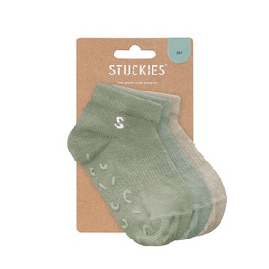 STUCKIES/Sneaker Socks-Bay 3pset