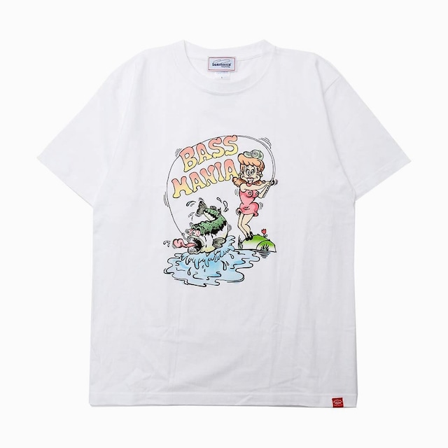 bassmania girl Tシャツ ［WHT］