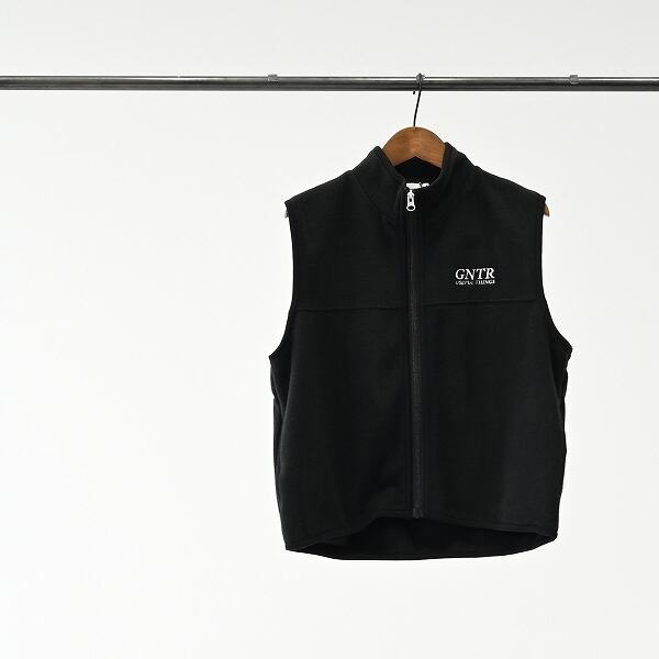 GENERATOR(ジェネレーター) / フリーススタンドカラーベスト / ブラック / 110-160cm
