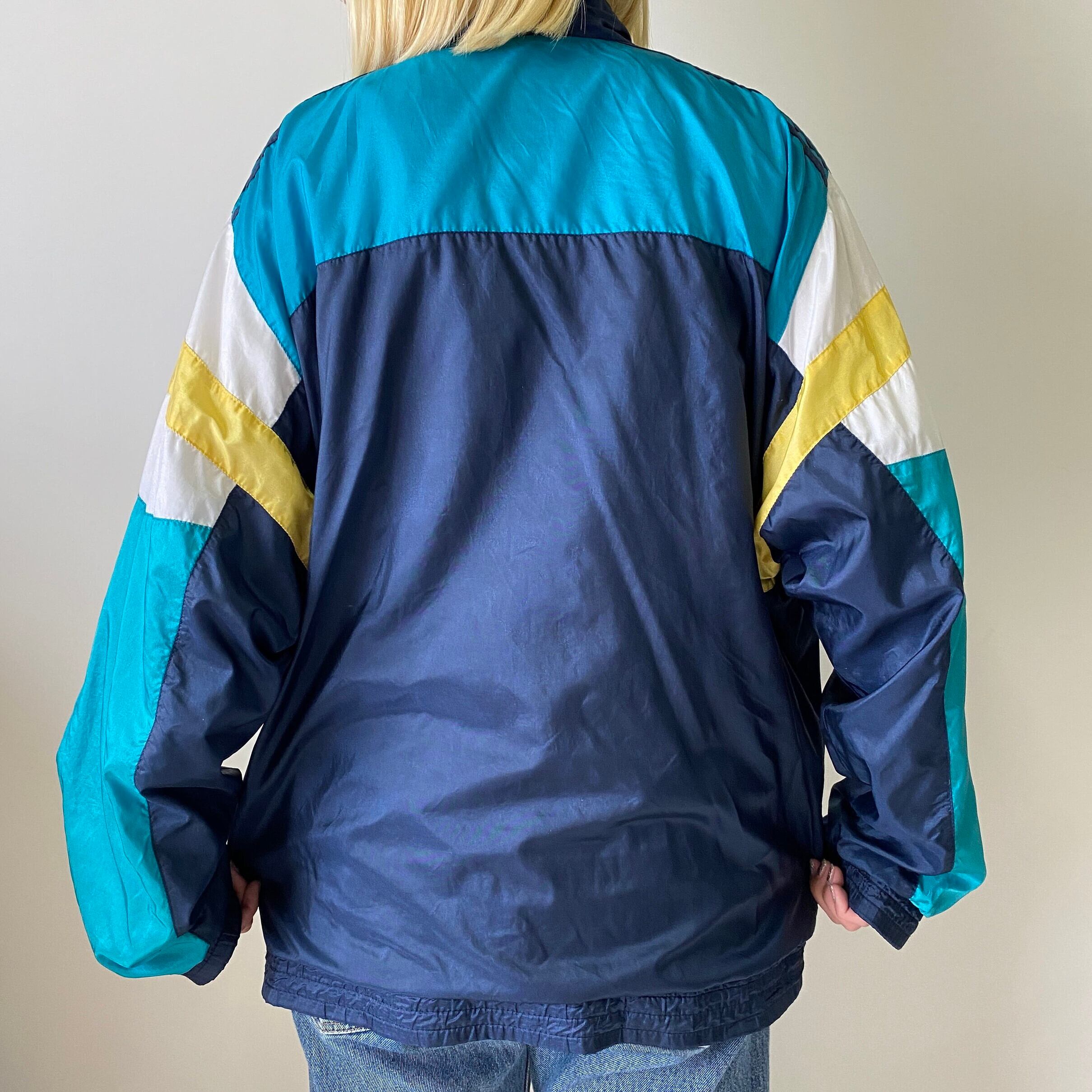 80〜90年代 80s 90s 銀タグ adidas アディダス ナイロンジャケット 