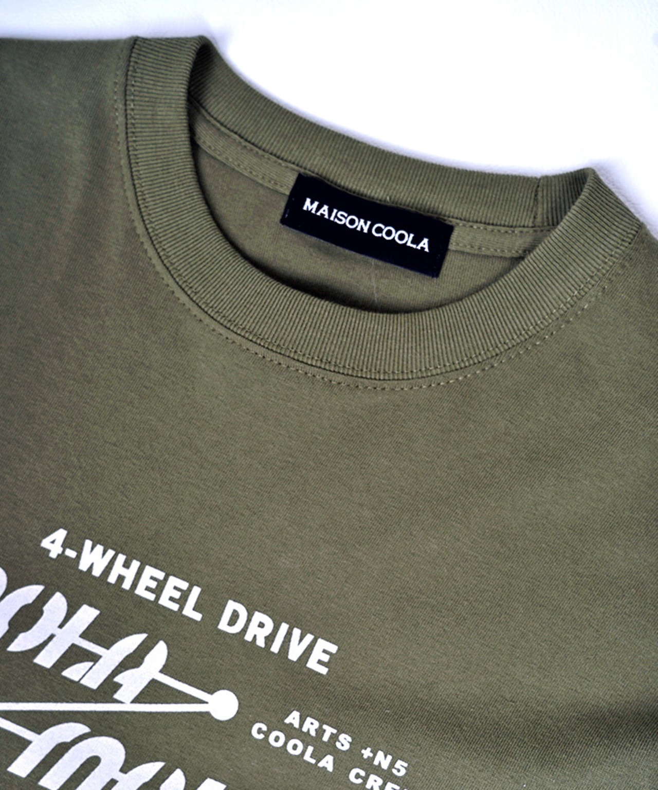 COOLAドライブプリントベーシックTシャツ (D/GRAY)　CQ-49002